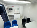 26x9ft | Static Welfare Unit | Office, Toilet, Canteen, Drying Room & Generator 11KVA | Portable | Anti-Vandal | No 1042