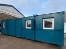 32x10 ft Sleeper Unit | 2 Offices | Canteen / Kitchenette | WC/Shower Room | Anti-Vandal Portable Building | Reduced | No 1617