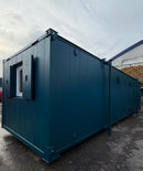 32x10 ft Sleeper Unit | 2 Offices | Canteen / Kitchenette | WC/Shower Room | Anti-Vandal Portable Building | Reduced | No 1617