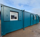 32x10 ft Sleeper Unit | 2 Offices | Canteen / Kitchenette | WC/Shower Room | Anti-Vandal Portable Building | Reduced | No 1617