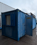 21x8ft | Office & Storage Unit 50/50 Split | Cabin / Container Store | Portable Anti-Vandal Building | Reduced | No 1681