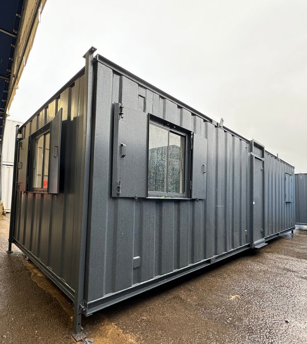 32x10ft Unit | Open Plan + WC Room| Office / Canteen | Anti-Vandal | Portable Building | No 1103