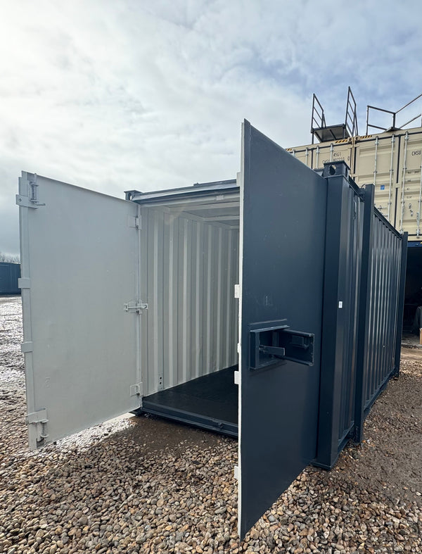 12.5 X 8 ft | Steel Secure Store | Anti-Vandal Storage Container | No 1140