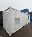 20x9ft | Static Welfare Unit | Toilet, Canteen, Drying Room & Generator 9KVA | Welfare | Anti-Vandal | Building Site Accommodation | Portable Anti-Vandal | Reduced | No 1623
