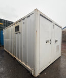 20x9ft | Static Welfare Unit | Toilet, Canteen, Drying Room & Generator 9KVA | Welfare | Anti-Vandal | Building Site Accommodation | Portable Anti-Vandal | Reduced | No 1623