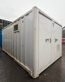 20x9ft | Static Welfare Unit | Toilet, Canteen, Drying Room & Generator 9KVA | Welfare | Anti-Vandal | Building Site Accommodation | Portable Anti-Vandal | Reduced | No 1623