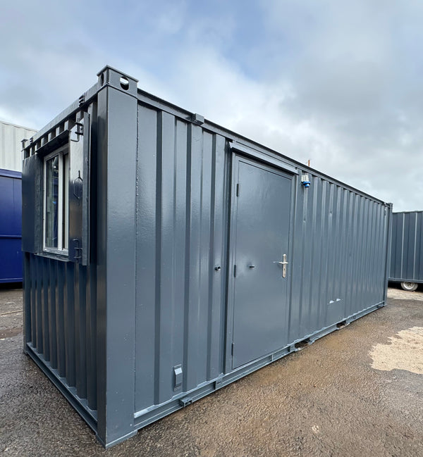 20x8ft | Office | Cabin / Container | Portable Anti-Vandal Building | No 1117