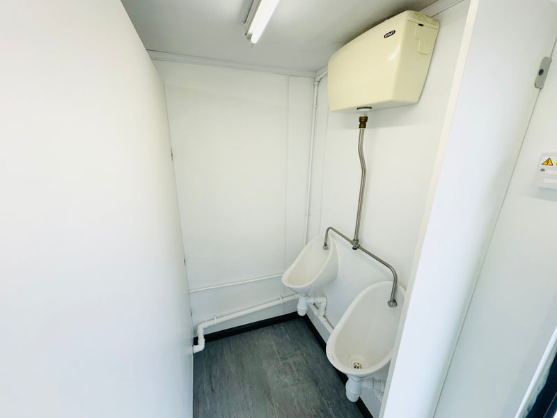 13 x 9 ft | Anti Vandal | 2 + 1 Toilet Block | Portable Building | No 1100