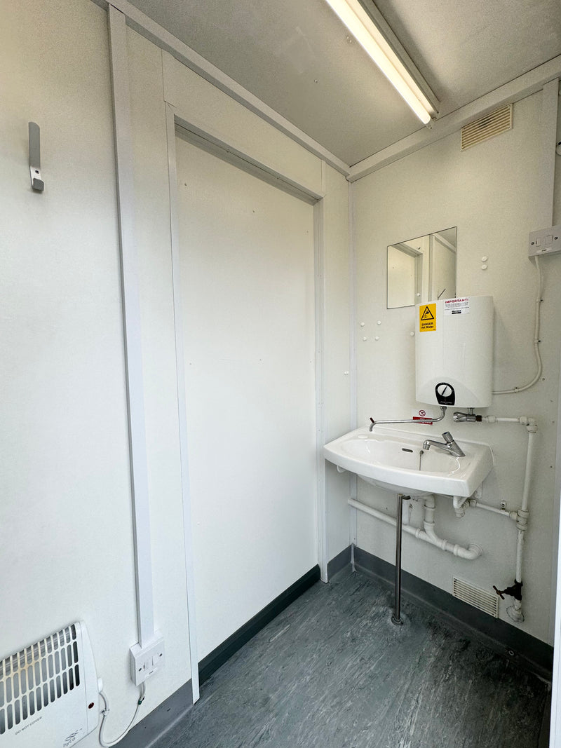 13 x 9 ft | Anti Vandal | 2 + 1 Toilet Block | Portable Building | No 1100