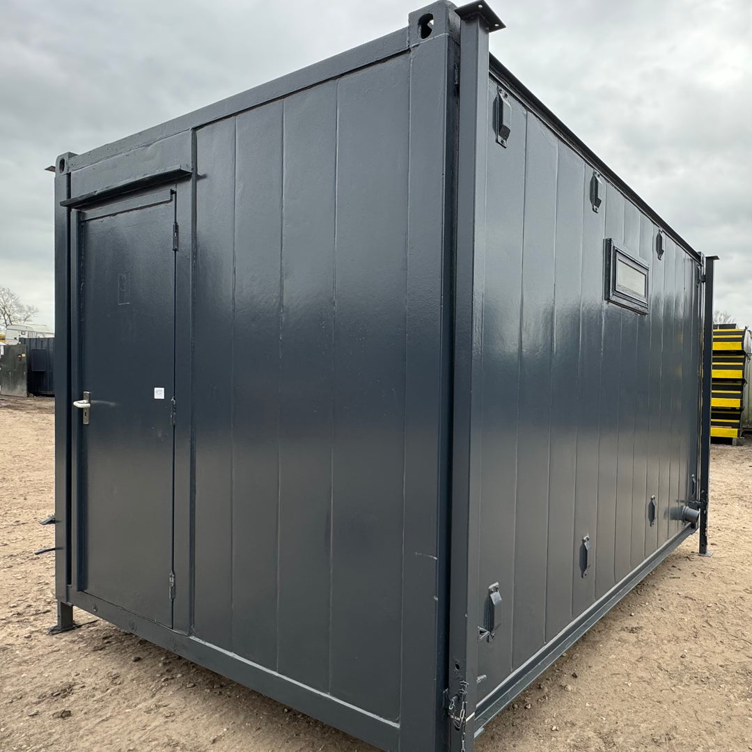 13 x 9 ft | Anti Vandal | 2 + 1 Toilet Block | Portable Building | No 1100