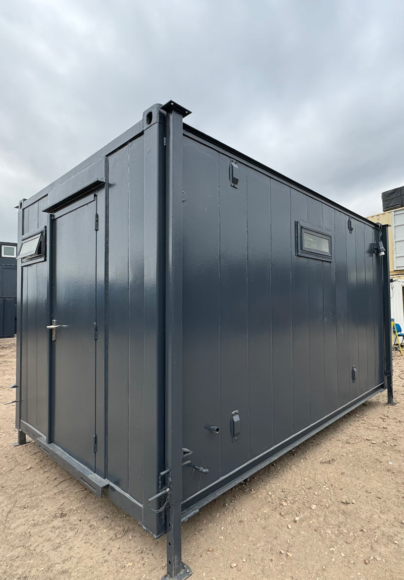 13 x 9 ft | Anti Vandal | 2 + 1 Toilet Block | Portable Building | No 1100