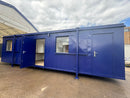 CUSTOM 32x10 ft Cabin | Office + Canteen + 1+1 WC / Wash Rooms | Anti-Vandal | No 1105