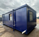 CUSTOM 32x10 ft Cabin | Office + Canteen + 1+1 WC / Wash Rooms | Anti-Vandal | No 1105