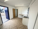 CUSTOM 32x10 ft Cabin | Office + Canteen + 1+1 WC / Wash Rooms | Anti-Vandal | No 1105