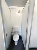 16 x 8 ft | 3 + 1 Toilet Block | Portable Building | Site Accommodation | Reduced | No 1786
