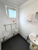 16 x 8 ft | 3 + 1 Toilet Block | Portable Building | Site Accommodation | Reduced | No 1786