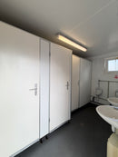 16 x 8 ft | 3 + 1 Toilet Block | Portable Building | Site Accommodation | Reduced | No 1787