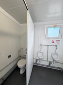 16 x 8 ft | 3 + 1 Toilet Block | Portable Building | Site Accommodation | Reduced | No 1787