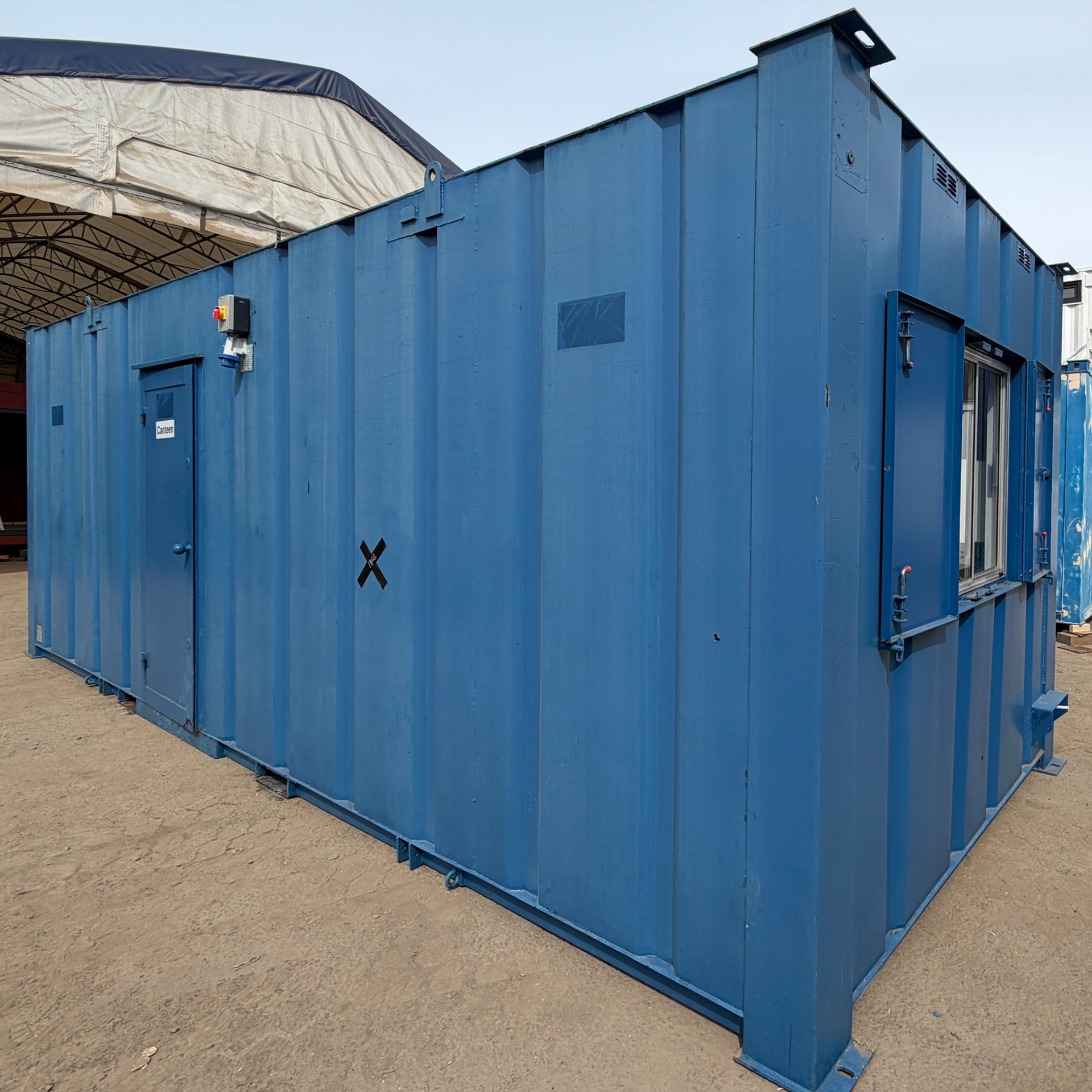 24x9ft | Open Plan with Kitchen | Building Site Accommodation / Canteen | Portable Anti-Vandal | Reduced | No 1802