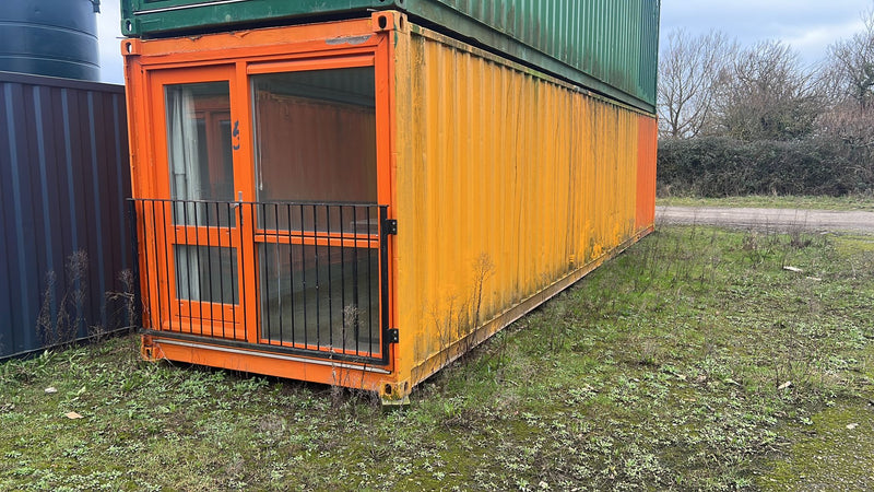 40 Ft Converted Shipping Container | With WC & Shower Room | N0 702