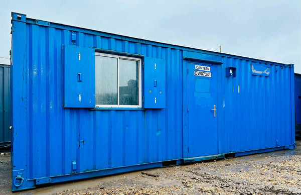 24x9ft | Office / Canteen | Portable Building | Anti-Vandal Cabin | No 1121