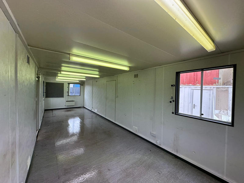 32ft | Open Plan Canteen / Office | Portable Anti-Vandal Building | No 1162