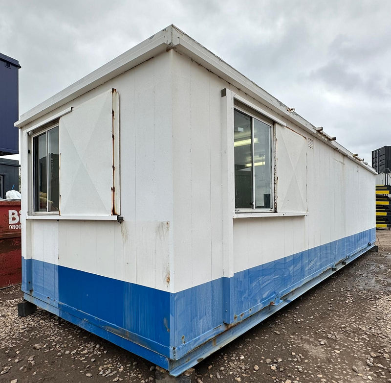 32ft | Open Plan Canteen / Office | Portable Anti-Vandal Building | No 1162