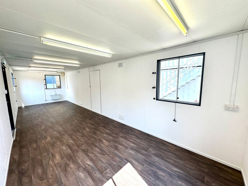 32x10ft Cabin | Open Plan Canteen / Office | Anti-Vandal | Site Accommodation | No 1208