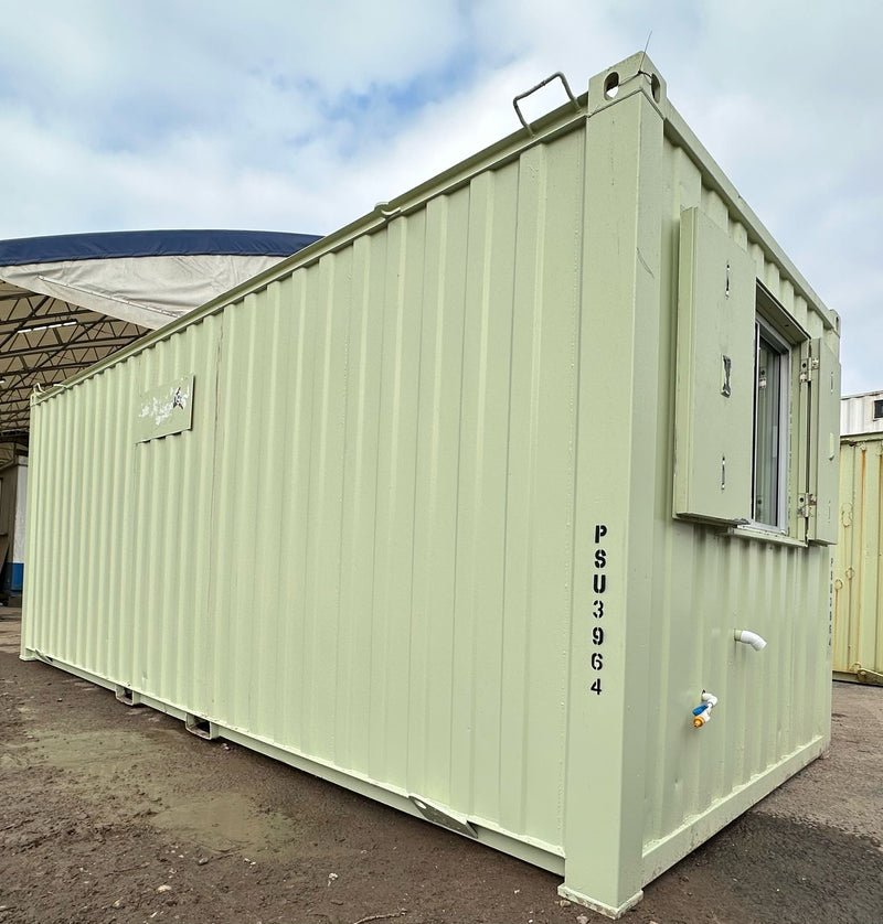 21x8ft | Canteen / Office | Portable Building | Anti-Vandal | Site Accommodation | Reduced | No 1399