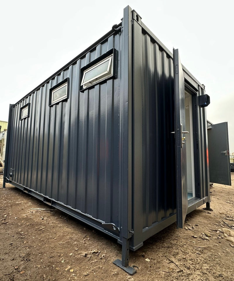 3+1 Toilet Block | 16 x 9 Ft Anti-Vandal | Portable Toilet Block | No 1108