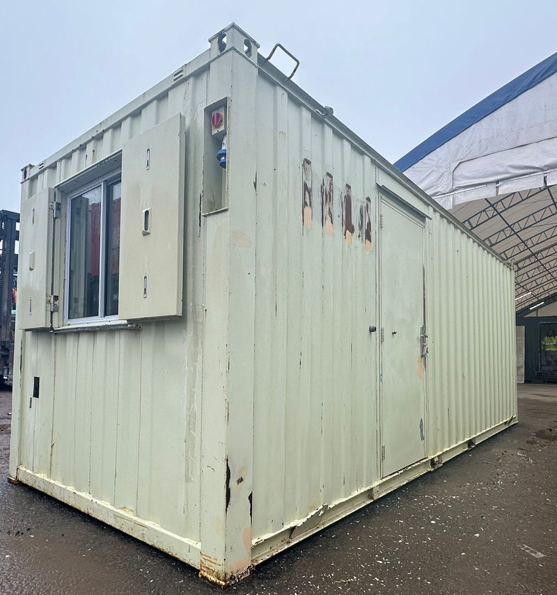 21x8ft | Office & Storage Unit 50/50 Split | Cabin / Container Store | Portable Anti-Vandal Building | Reduced | No 1236