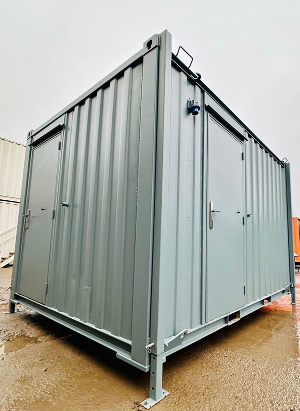 12 x 9 ft | Anti Vandal | 2 + 1 Toilet Block | Portable Building | No 1350