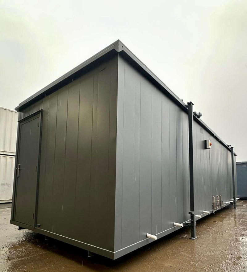 32x10ft | CUSTOM | Cabin / Container | 8 Bay Shower Block | Portable Anti-Vandal Building | Welfare | No 1063