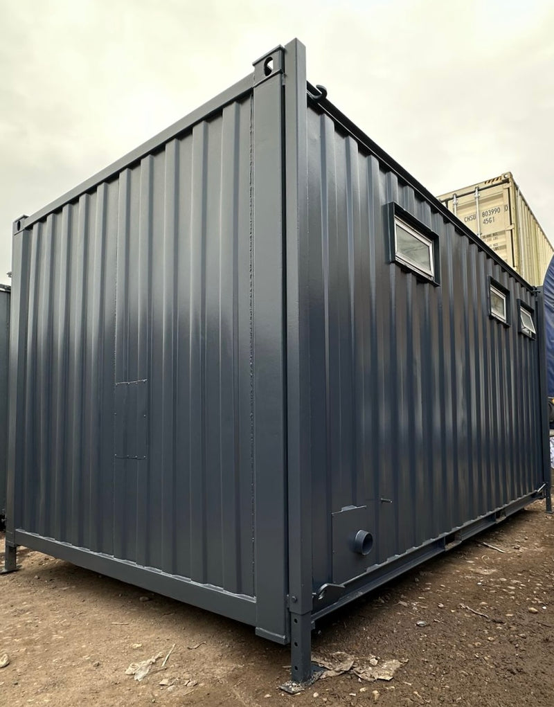 3+1 Toilet Block | 16 x 9 Ft Anti-Vandal | Portable Toilet Block | No 1108