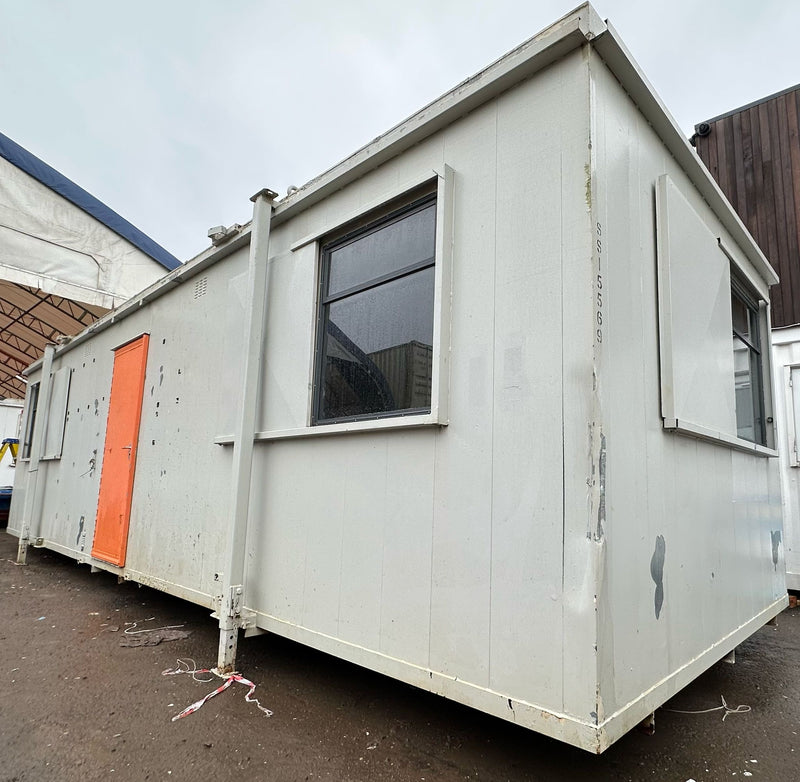 32x10ft | Open Plan Canteen / Office | Portable Anti-Vandal Building | Site Accommodation | Reduced |No 1410