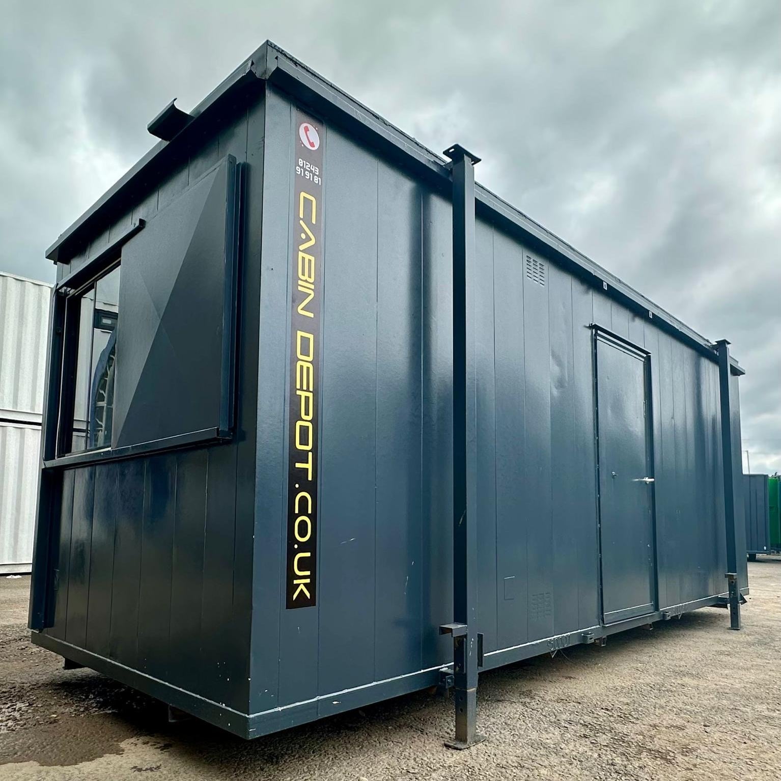 21x8ft | Portable Cabin | Canteen / Office | Anti-Vandal | Portable Building | No 1139