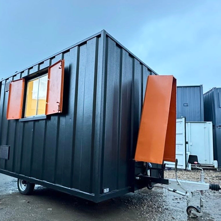 Groundhog Towable Mobile Welfare | Towable Toilet & Canteen | Selfcontained Cabin | No 1342