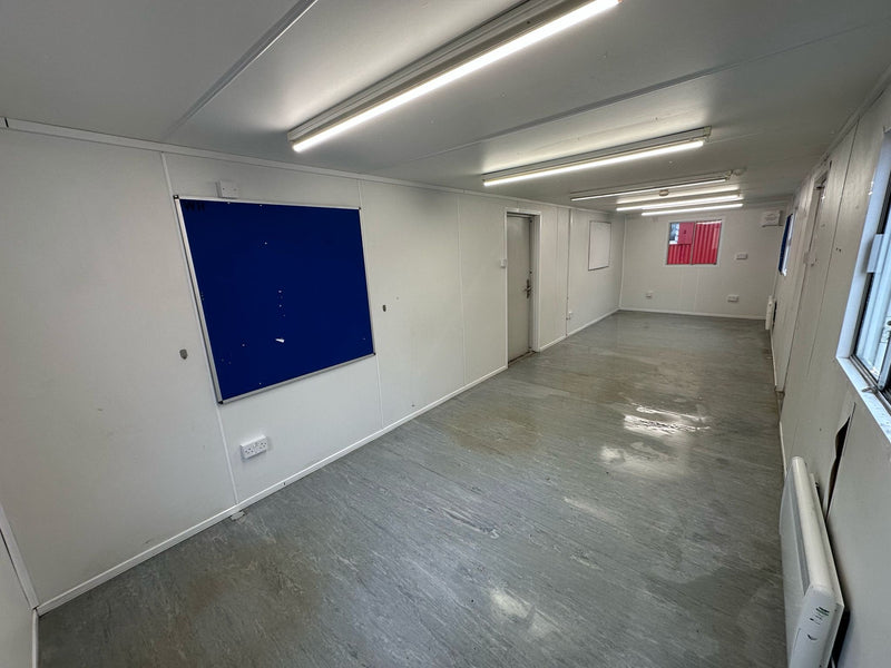 32x10ft | Open Plan Canteen / Office | Portable Anti-Vandal Building | Site Accommodation | Reduced |No 1414