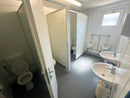 16 x 8 ft | 3 + 1 Toilet Block | Portable Building | Site Accommodation | Reduced | No 1784