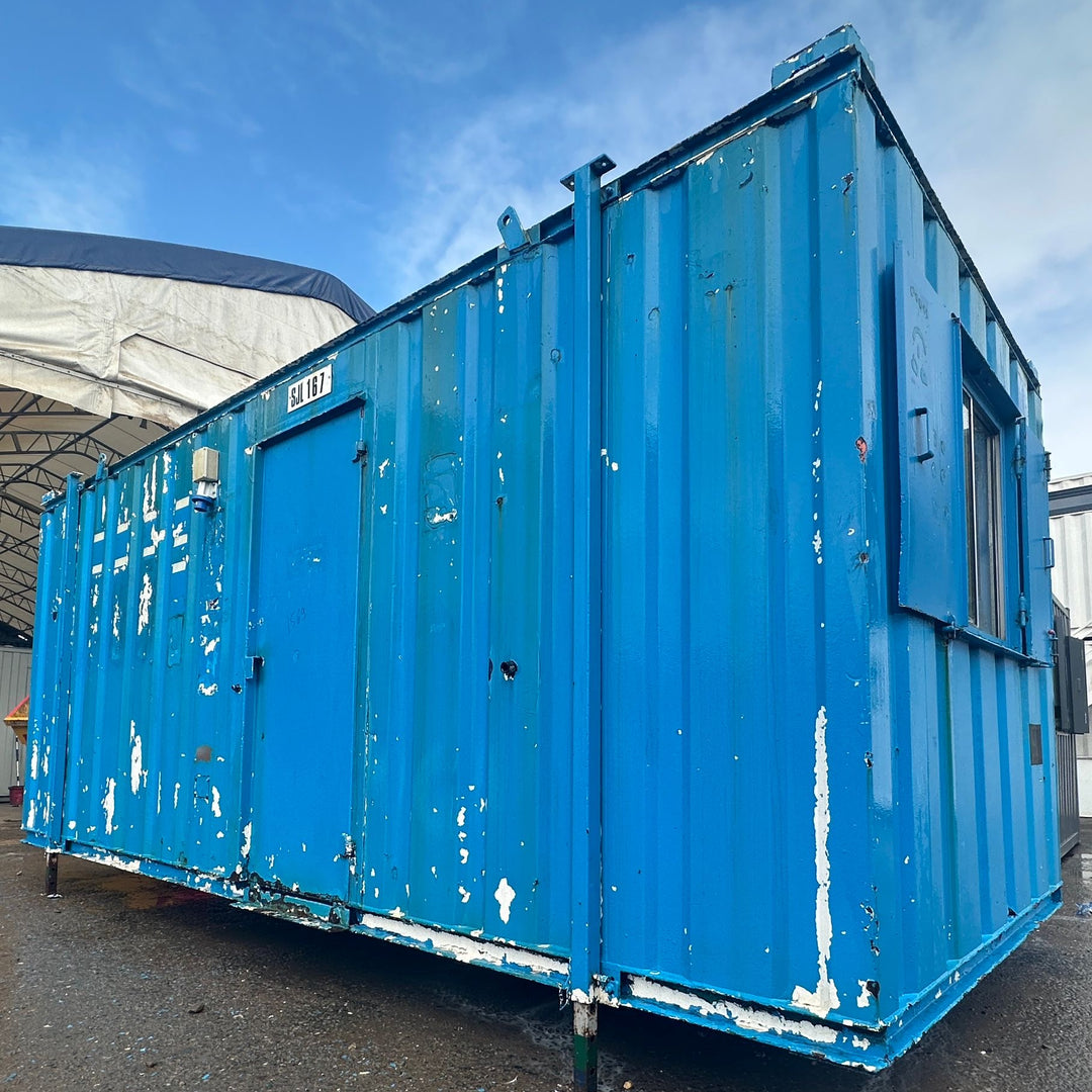 20x8ft | Canteen / Office | Building Site Accommodation | Portable Anti-Vandal | Reduced | No 1569