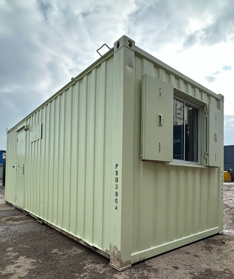 21x8ft | Canteen / Office | Portable Building | Anti-Vandal | Site Accommodation | Reduced | No 1399