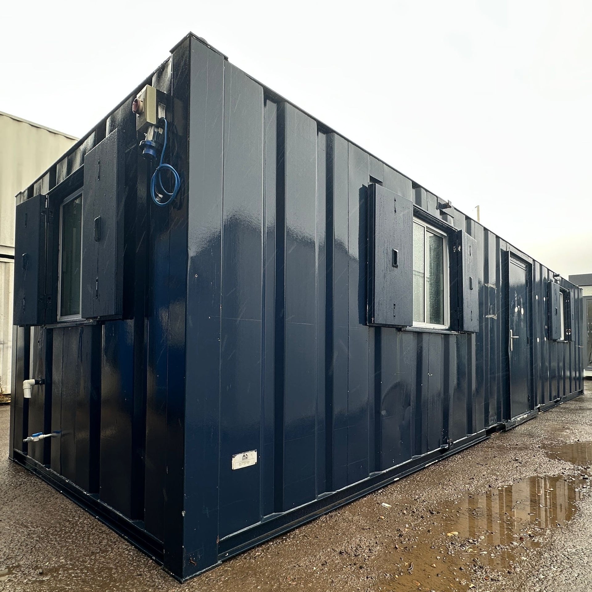 32x10ft | Canteen / Office | 2 Rooms | Building Site Accommodation | Portable Anti-Vandal | Reduced | No 1716