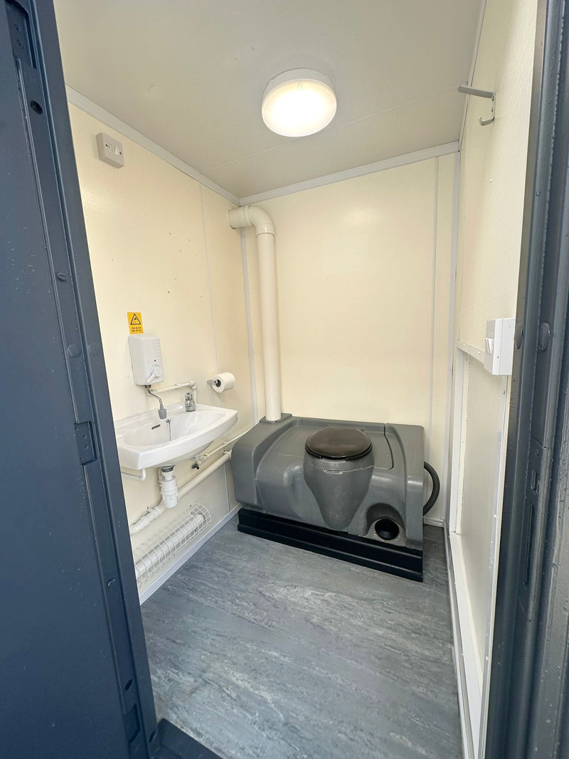 24x9ft | Static Welfare | Office, Toilet, Canteen, Generator Room | Portable | Anti-Vandal | No 1221
