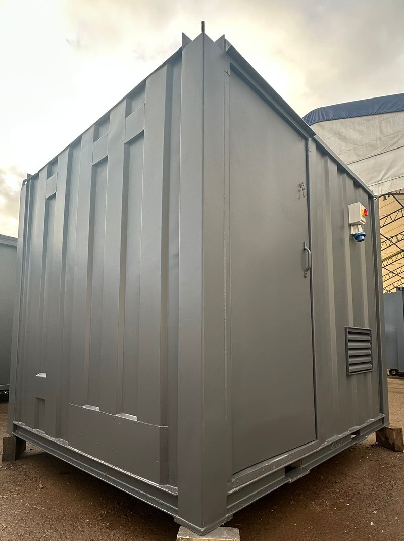 9x8ft Chemical Toilet Block with Drying Room | Plug & Play | Welfare | Reduced | No 1397