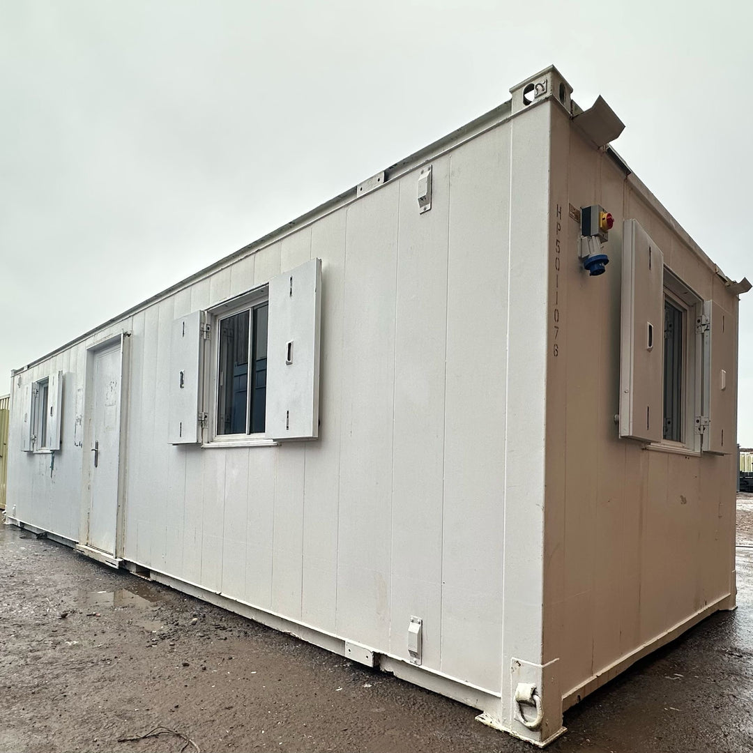 32x10ft | Open Plan Canteen / Office | Portable Anti-Vandal Building | Site Accommodation | Reduced |No 1414