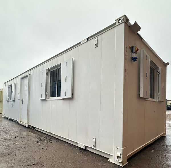 32x10ft | Open Plan Canteen / Office | Portable Anti-Vandal Building | Site Accommodation | Reduced |No 1414