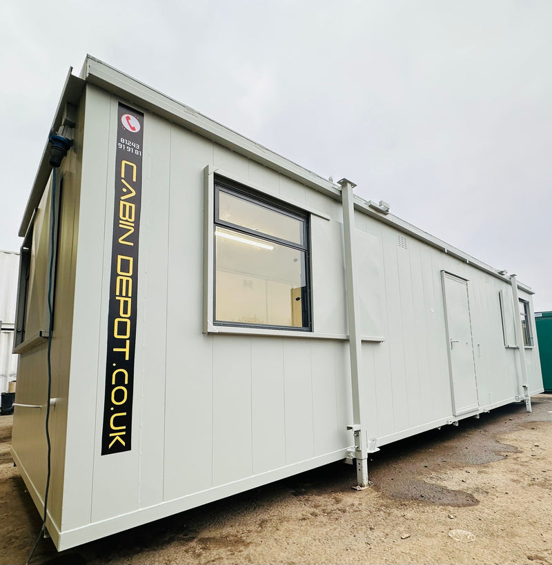 32x10ft Cabin | Canteen / Office | Anti-Vandal | Site Accommodation | No 1339