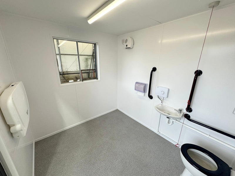 CUSTOM | Disabled Access Toilet Block | With Baby Change Station | 10x8ft | Portable | No 959