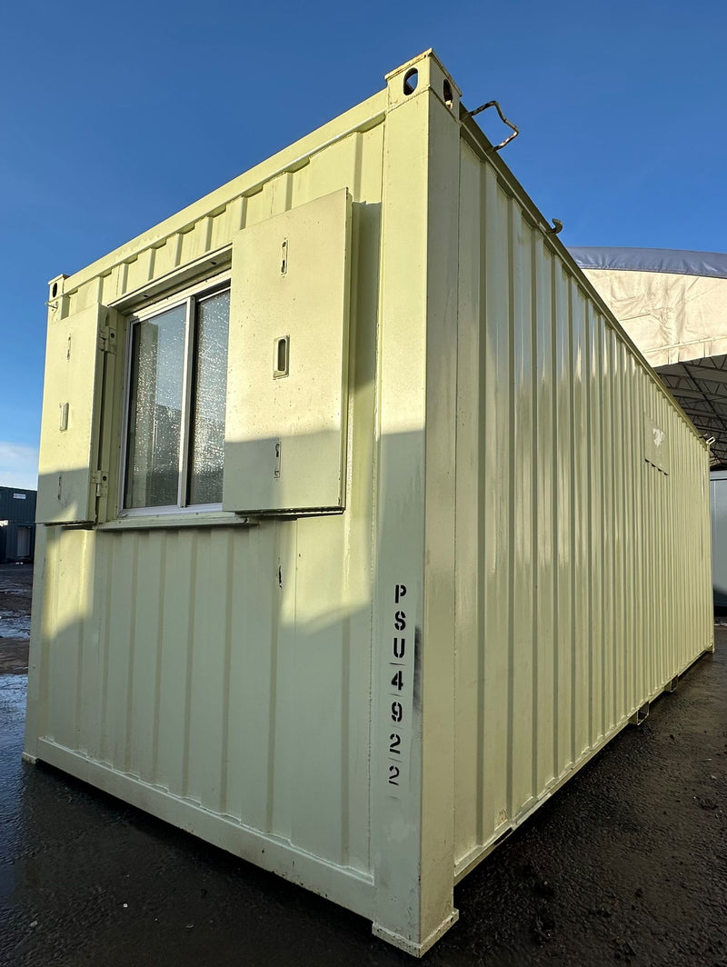 21x8ft | Canteen / Office | Portable Building | Anti-Vandal | Site Accommodation | Reduced | No 1367