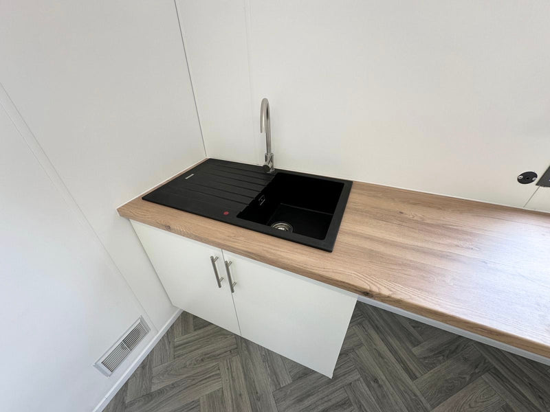 32x10Ft | Canteen / Office Cabin With Store Room | 50/50 Split | No 1477